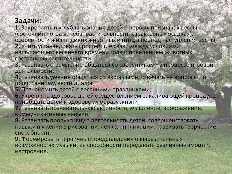 Педагогический проект Весна - Россия Слайд 3